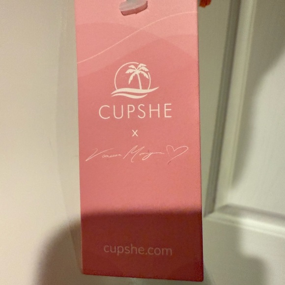 Cupshe Orange Crochet Bikini with Adjustable Straps - Picture 2 of 6